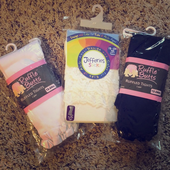 Ruffled Butts Tights Lot - Picture 1 of 4